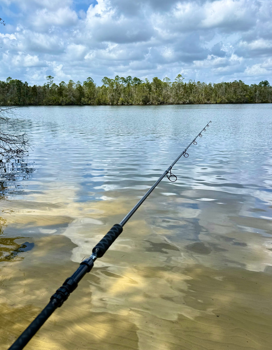 River Monster Special” Custom Rod for Gar / Catfish / Sturgeon *Built – Terra Firma Tackle