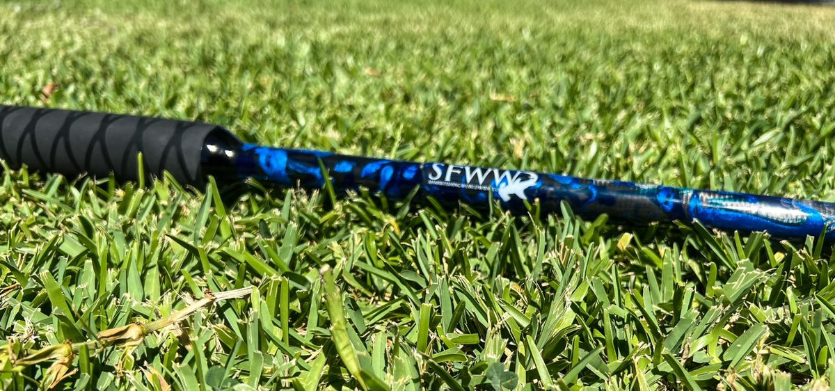Custom Marbled Land Based Shark Fishing (LBSF) Rods by Shark Fishing W – Terra Firma Tackle