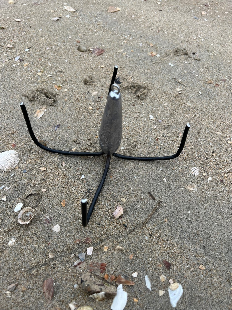 HOW TO MAKE SPIDER WEIGHTS FOR SURF FISHING / SURF SINKERS 