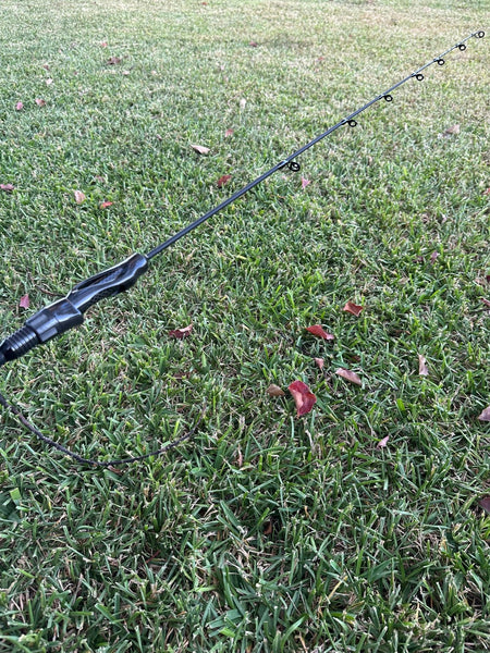 custom built ice fishing rods Ninja Special" / Ice Fishing Custom Rod *Built To Order* – Terra Firma Tackle