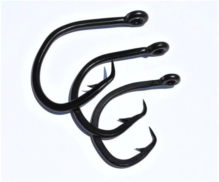 Catchall Tackle Black Forged Straight Circle Hooks (10 Pack) – Terra Firma Tackle Catchall Tackle Black Forged Straight Circle Hooks (10 Pack) – Terra Firma Tackle