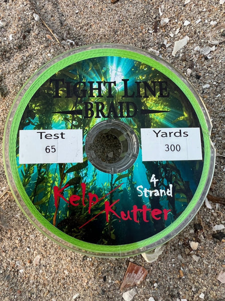 Kelp Kutter Tightline 4-Strand Solid Braid – Terra Firma Tackle